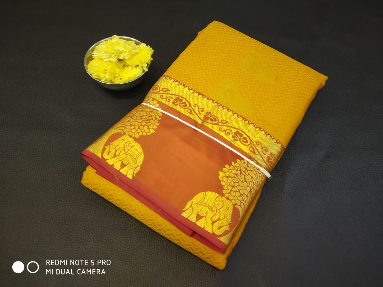 Buy Multi Color Woven Floral Elephant Border Saree With Running Blouse For  Women by Nazaakat by Samara Singh Online at Aza Fashions.