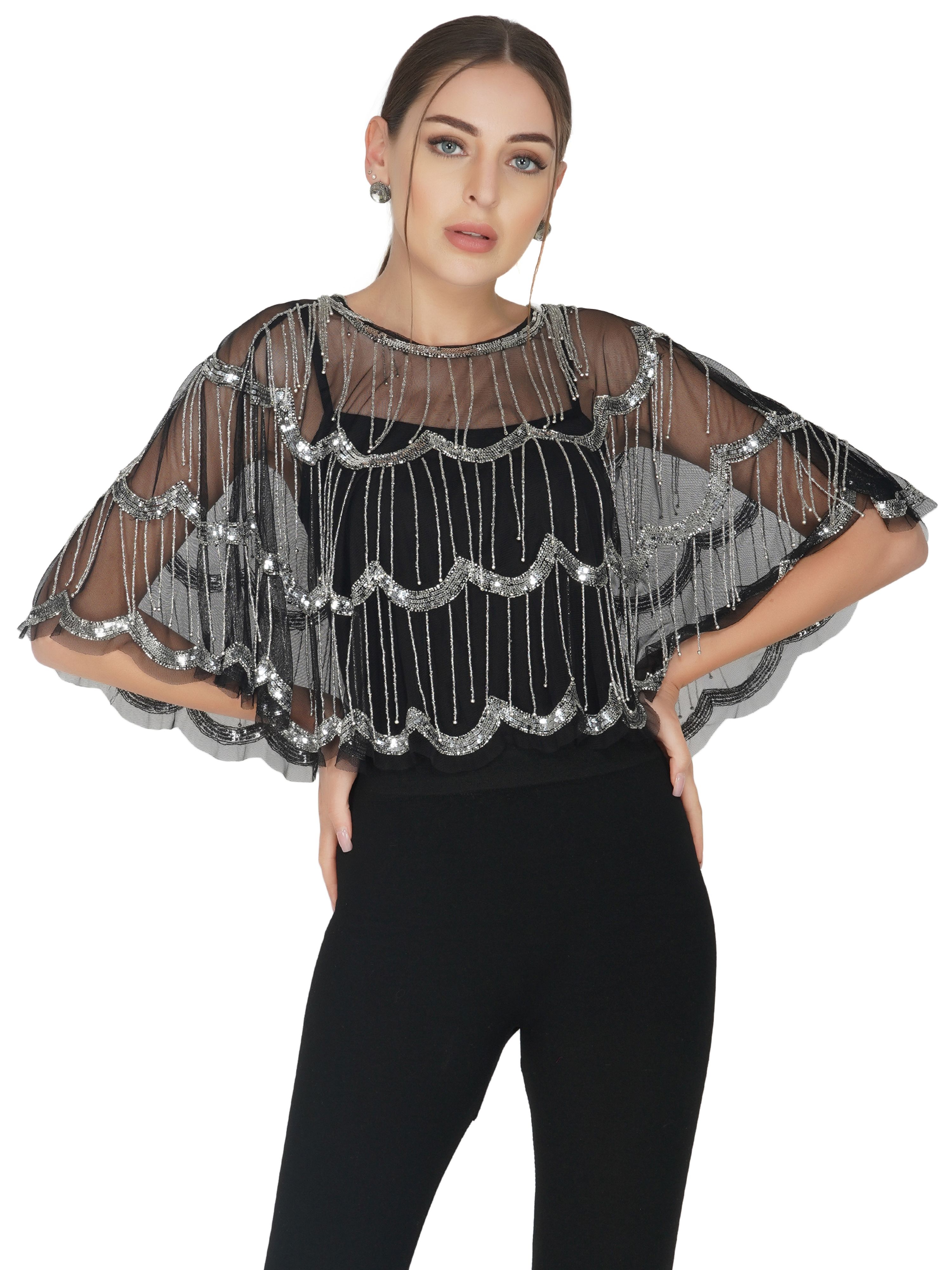 Tulle shrug on sale