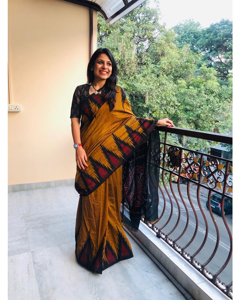 Cream Colour Kanjeevaram Pattu Saree with Arani pattu border butta