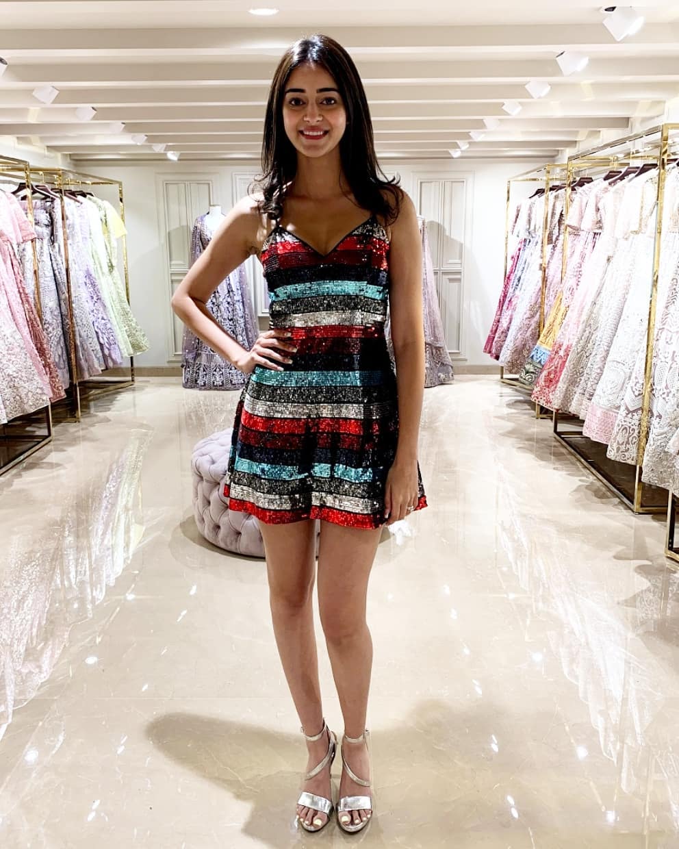 ananya pandey in frock